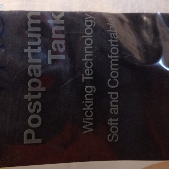 NWT POSTPARTUM TANK WICKING TECHNOLOGY POST SURGERY MATERNITY SUPPORT TANK - Picture 3 of 5